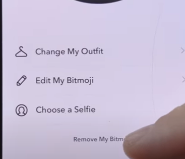 how to delete your bitmoji